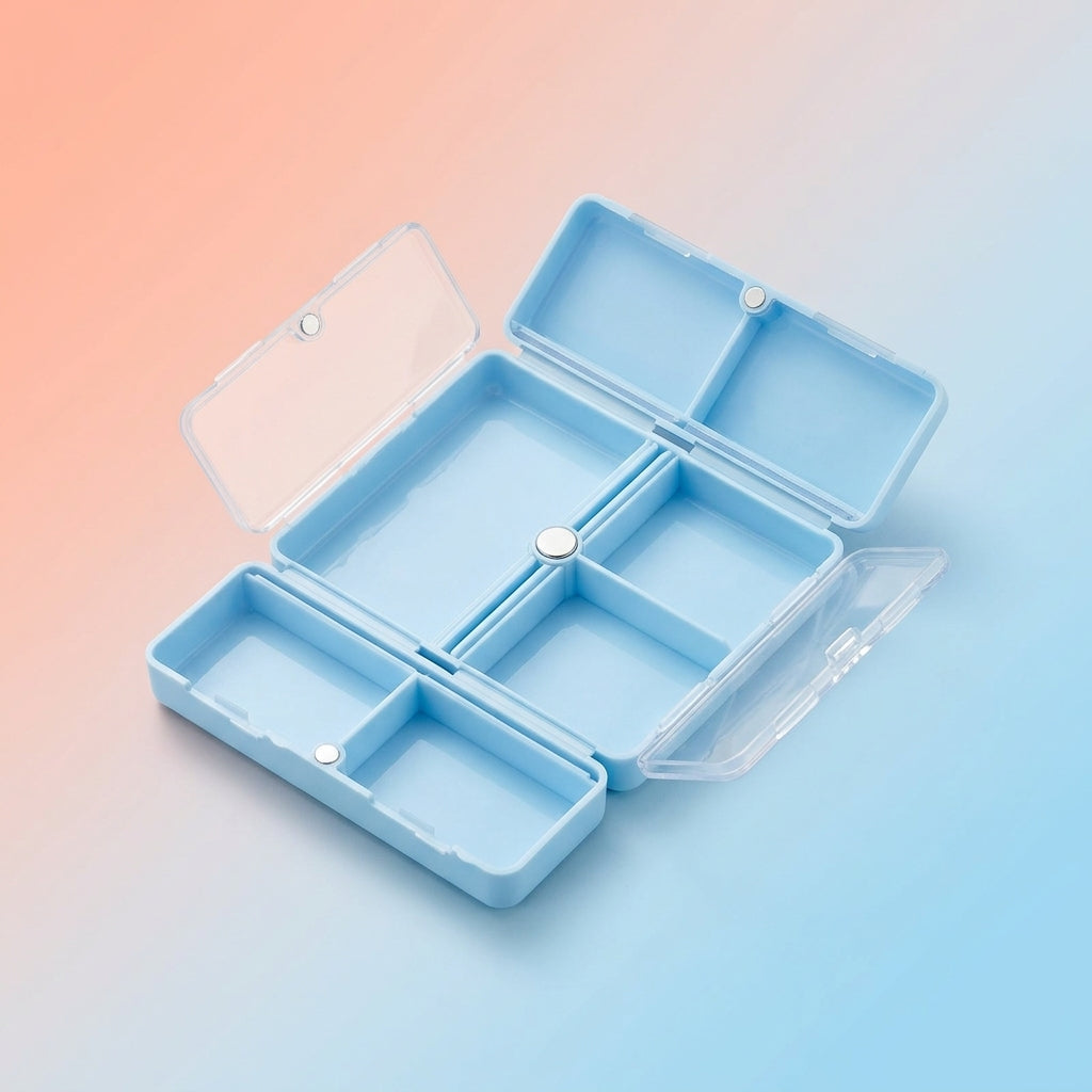 Travel Pill Organiser Box