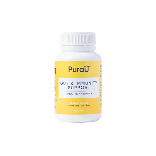 Gut & Immunity Support - 60 capsules - PuraU