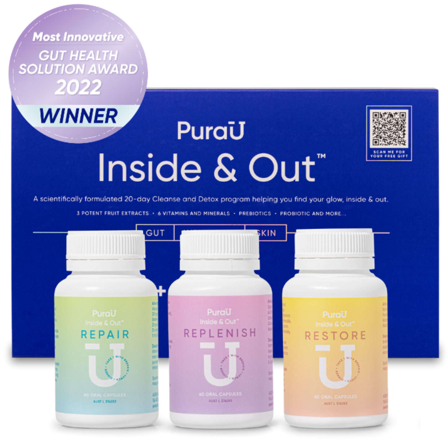 20-Day Inside & Out™ Gut Program - PuraU